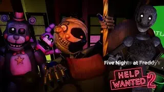 Working In Fizzy Faz, Bonk A Bon, & Carousel In Fnaf Help Wanted 2! (Part 3)