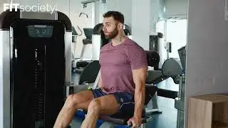 Back Machine Extension with voice explanation - Back Fitness Exercise