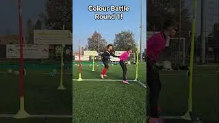 Allenamento giovani portieri, categoria esordienti 2013, colour battle, training for goalkeepers!