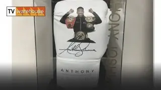 Boxing memorabilia including an Anthony Joshua signed boxing glove