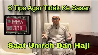 6 TIPS AGAR TIDAK TERSESAT | SAAT DI TANAH SUCI