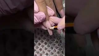 How To File Coffin👍 #nailtutorial #nailshape #nailshapes #nailtip #nailtips #nailfile #coffinnails