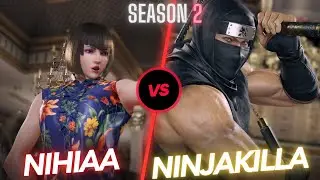 Tekken 8 | NinjaKilla (Law) VS Nihiaa (Anna) Ranked Match