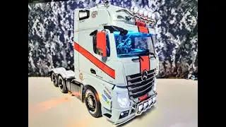 Post Gunshot Injury Project Tamiya Actros Tractor -Part 2 Paint