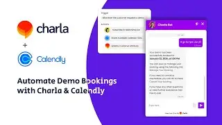 How to Automate Demo Bookings with Charla & Calendly (AI Chatflows Tutorial)