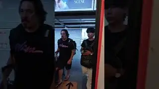 BTS Skytrain ride from.Phaya Thai to Siam station 