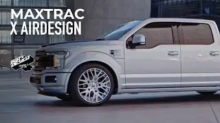 Airdesign @ Maxtrac Suspension Booth SEMA 2017
