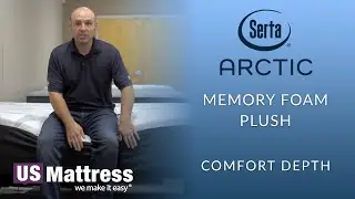 Serta Arctic Memory Foam Plush | Comfort Depth 1