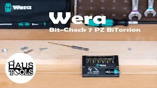 Wera 05340260001 Bit-Check 7 PZ BiTorsion 1 Set