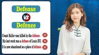 Confusing English Words | Fix Common Vocabulary Mistakes | Defense vs Defence