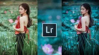 Lightroom photo editing ||blue moody color correction ||special use of selective tool ||