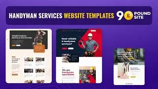 Handyman Website Template | Affordable Business Website for &pound;90 | 90poundsite.com