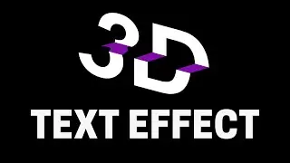 3D Text Effect | HTML & CSS