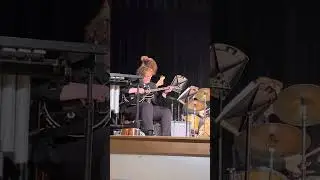 Dylan Mix playing @bobmintzerjazz slo-funk on @gibsonguitar Gibson @bbkingTV Lucille custom