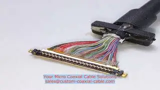 Sub-micro Coaxial Cables Solutions IPEX 20437-030T micro-coax cable low noise design Operating Table