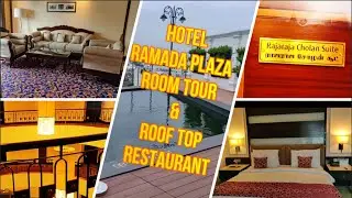 5 Star Hotel Presidential Suite Room Tour in Tamil | Roof Top | Ramada Plaza | Just Food And Trips