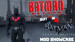 Arkham City Batman Beyond in Arkham Origins ! Skin MOD Showcase (Giga Chad Terry McGinnis Original)