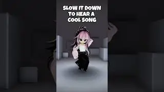 slow down to hear a song #roblox #robloxedit #trending #minecraft #viralvideo
