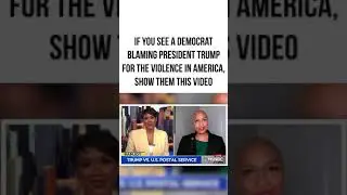 The Democrats are the ones inciting violence n rioting then blamed Trump