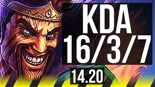 DRAVEN & Milio vs JINX & Leona (ADC) | Quadra, Legendary | EUW Master | 14.20