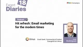 Zoho Campaigns - Expert Diaries - Hit Refresh: Email marketing for the modern times