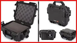 Nanuk 905 Waterproof Hard Case with Foam Insert   Black