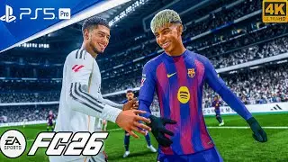 FC 26 &mdash; Реал Мадрид против Барселоны &mdash; Ла Лига &mdash; Эль Класико &mdash; PS5 Pro [4K60] Полный матч