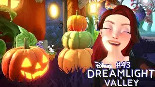 Quêtes secrètes Halloween 🎃 Lampadaire & pile de citrouilles Disney Dreamlight Valley 43 Let’s play