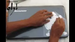 How to apply your Omegamma Laptop Decal