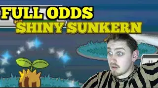 Full Odds Shiny Sunkern Live Reaction - Pokemon Soul Silver!