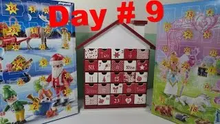 Day 9 Advent Calendar Palooza Playmobil Shopkins and More Opening Unboxing