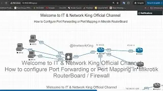 How to configure Port Forwarding or Port Mapping in Mikrotik RouterBoard / Firewall