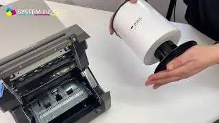 How to change media in a Citizen CX-02