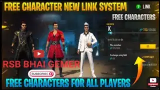 FREE FIRE CHARACTER LINK | HOW TO USE CHARACTER LINK | FF CHARACTER LINK