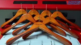 Printing on Hanger by UV LED Printer