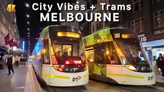 Melbourne Australia Walkthrough Bourke Street Mall in June 2024