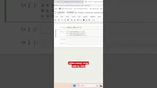 joine numpr array hstack(), vstack() #shorts #viral #shortvideo