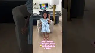 Man this girl is funny! Get out my wig #funny #kids