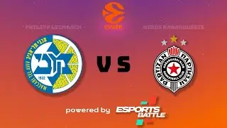 Cyber Euroleague:  Maccabi Tel Aviv vs Partizan|  Leimbach vs Karakoussis