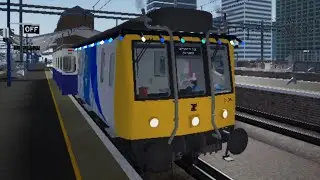 Roblox l Whitecoast City Railway - Class 121 Whitecoast Central &rarr; Whitecoast Central (loop route)