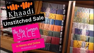 Khaadi The Big Summer sale Upto 50% off||khaadi outlet visit today