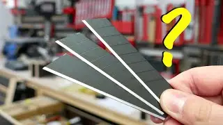 Japanische Cutterklinge, die sch&auml;rfste Klinge der WELT?  5min Update