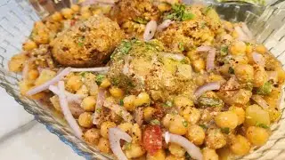 Chana Chaat Recipe | Aloo Chana Chaat