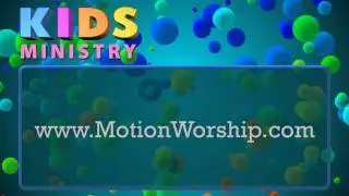 Kids Ministry Bubbles HD Church Announcements Motion Background