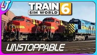 Train Sim World 6 - I Made The Locos From The Film Unstoppable  - 777,767 & 1206 (LIVE)