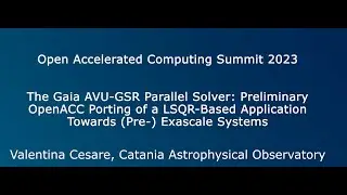 The Gaia AVU-GSR Parallel Solver