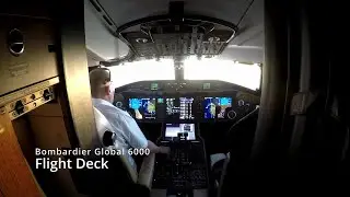 Flight Deck - Bombardier Global 6000