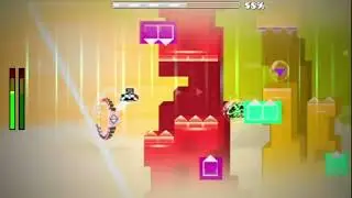 Geometry Dash: AERO BLUE VISTA (Easy Demon) by hauxz (No coins)