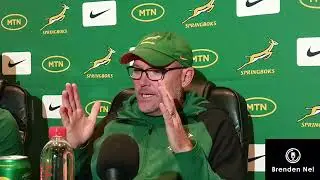 SPRINGBOKS:  Jacques Nienaber:  the World Cup squad is not settled yet