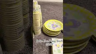 Baby shower items for 1 penny at the dollar tree #shopping #sale #shop #dollartree #baby #babyshower